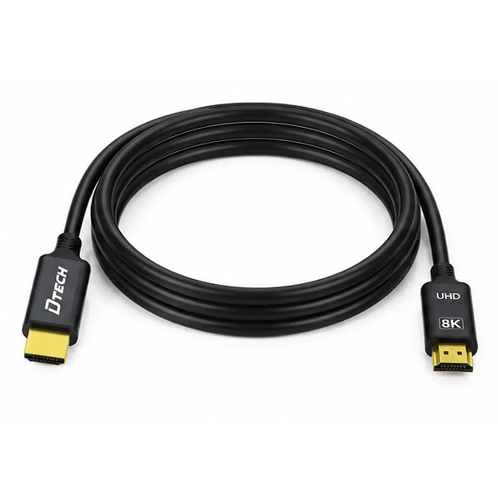 کابل 3 متری HDMI 8K دیتک — تصویر ۳