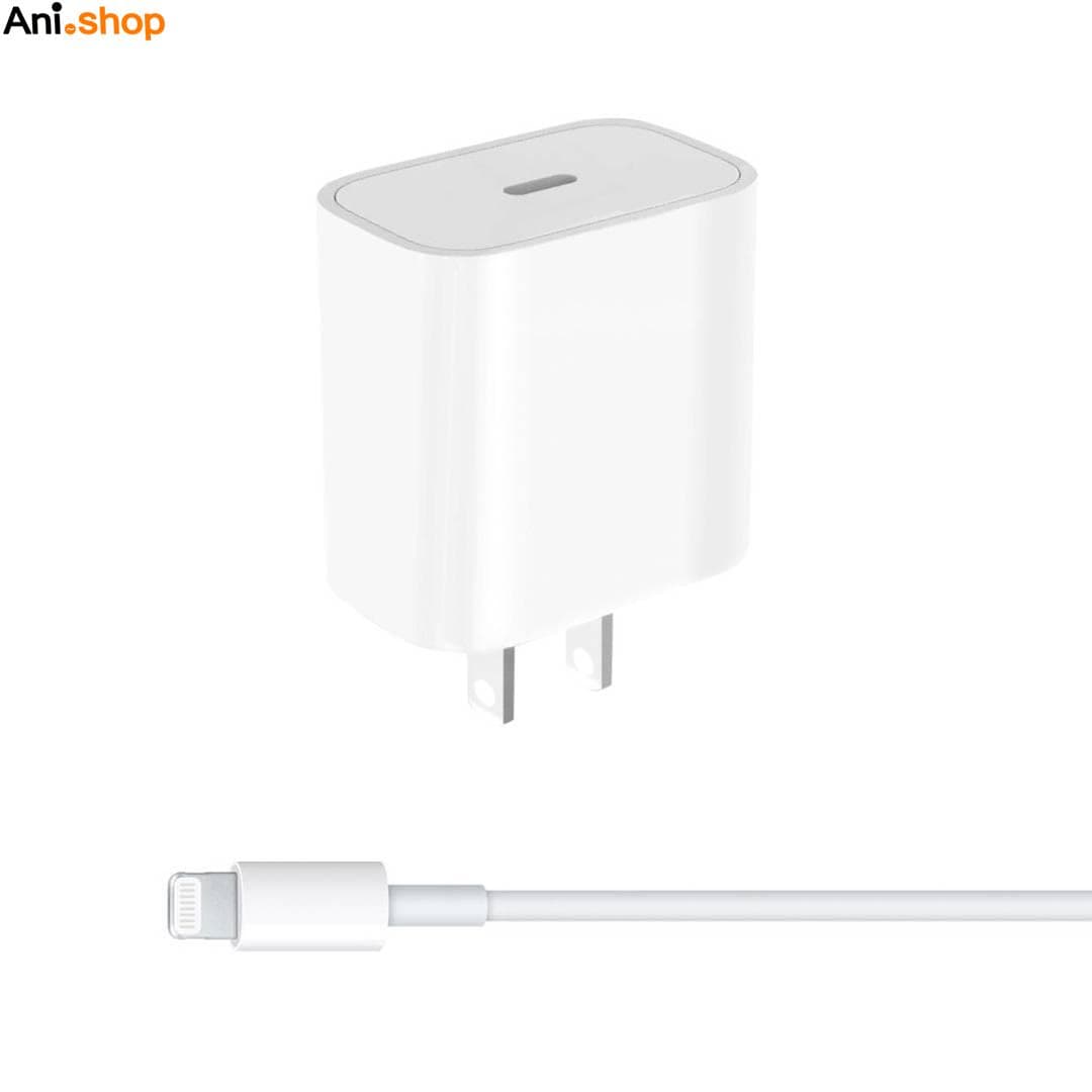 شارژر 20 وات نکسا مدل C120L به همراه کابل تایپ سی به لاتنینگ — تصویر ۸
