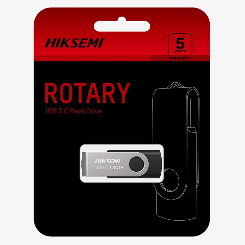 فلش مموری هایکسمی مدل ROTARY M200S با ظرفیت 128 گیگابایت — تصویر ۴