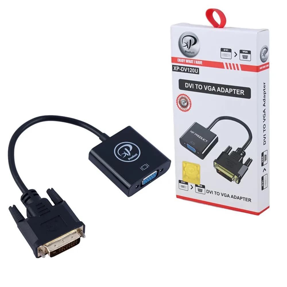 مبدل DVI به VGA ایکس پی پروداکت مدل XP-DV120U — تصویر ۴