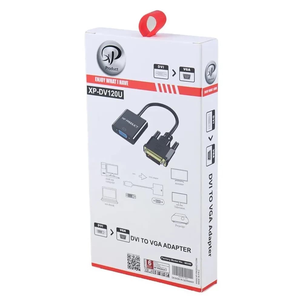 مبدل DVI به VGA ایکس پی پروداکت مدل XP-DV120U — تصویر ۵