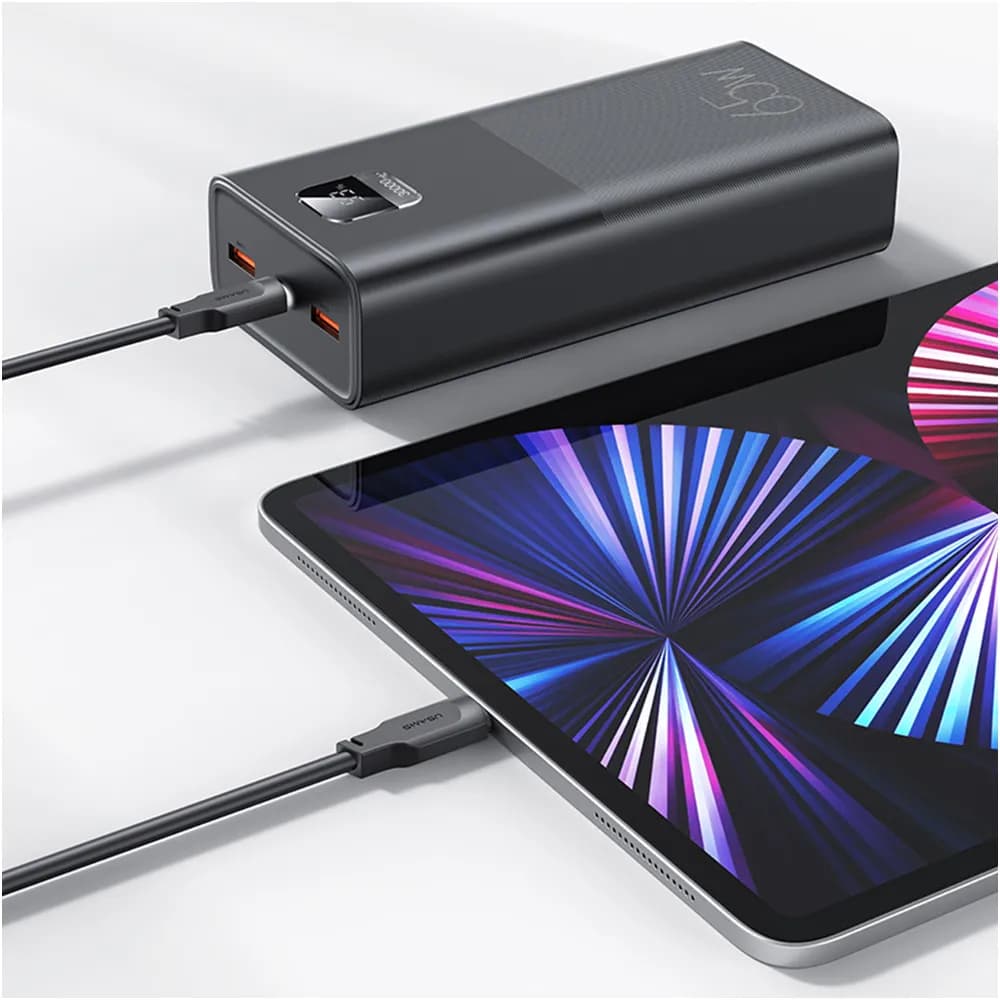 پاور بانک یوسمز مدل US-CD185 با ظرفیت 30000 — تصویر ۳