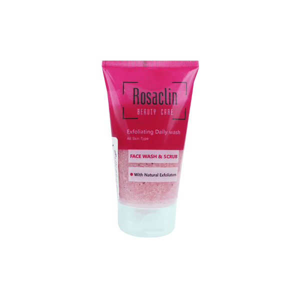 ژل شستشوی اسکراب دار رزاکلین 150ml — تصویر ۴