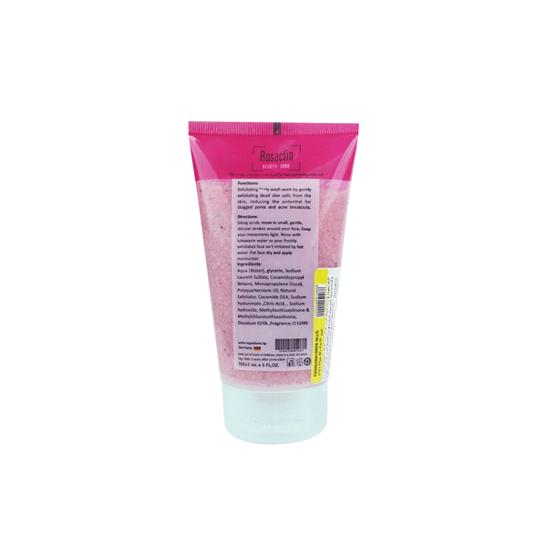 ژل شستشوی اسکراب دار رزاکلین 150ml — تصویر ۳