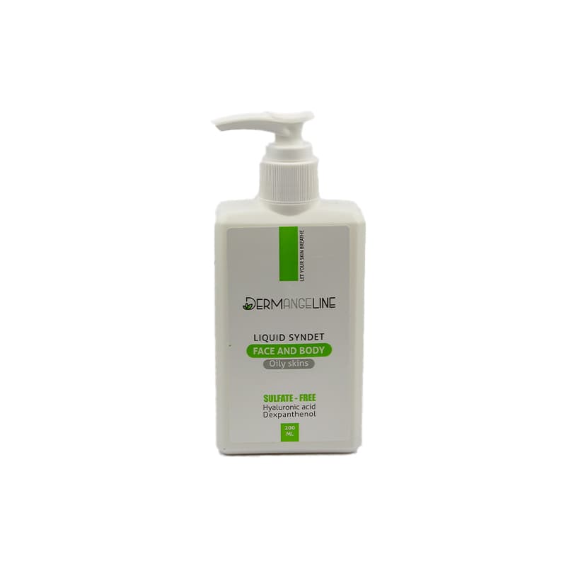 کرم ژل پاک کننده پوست چرب درم انجلین 200ml