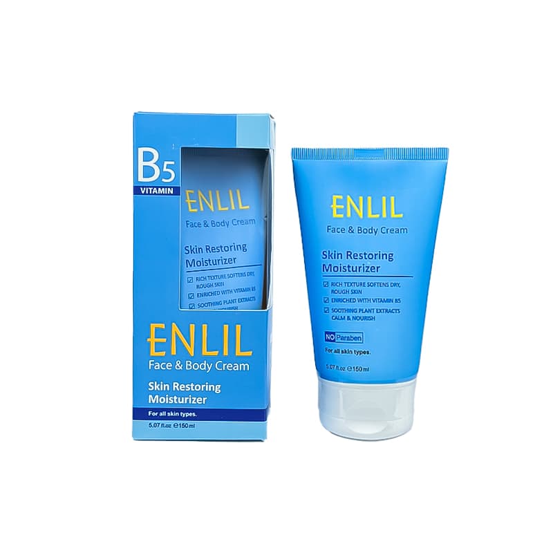 کرم رطوبت رسان صورت و بدن انلیل 150ml — تصویر ۳