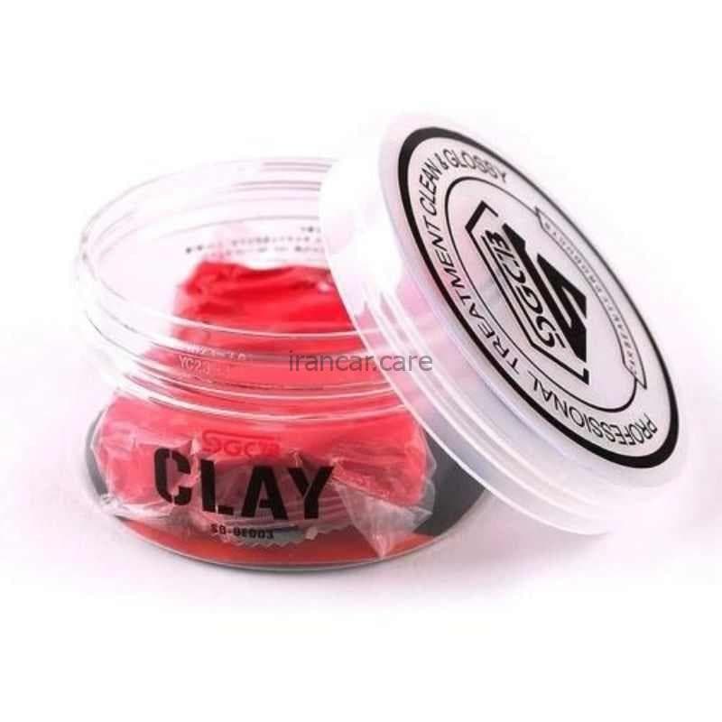 خمیر کلی زبر قرمز اس جی سی بی مدل SGCB Detailing Clay Bar Red SGGE003 — تصویر ۵
