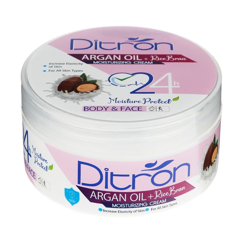 کرم مرطوب کننده آرگان دیترون 200ml