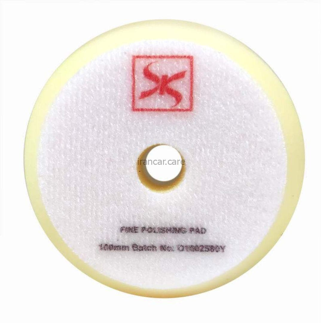 پد پولیش نرم اوربیتال زرد 100 ميلی متری اس آر اس مدل SRS Fine Cutting Pad — تصویر ۳