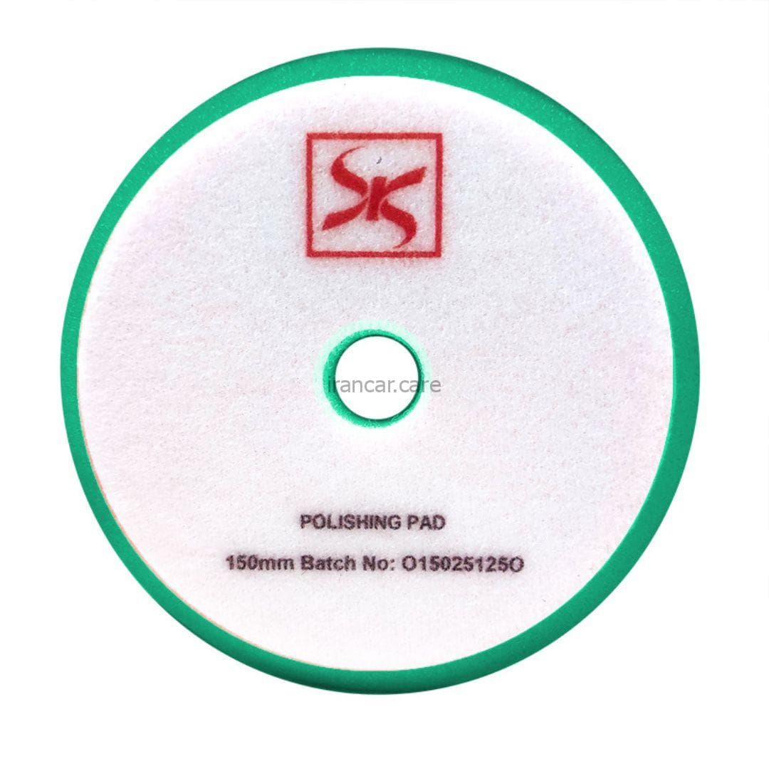 پد پولیش زبر اوربیتال سبز 125 ميلی متری اس آر اس مدل SRS Cutting Pad — تصویر ۶