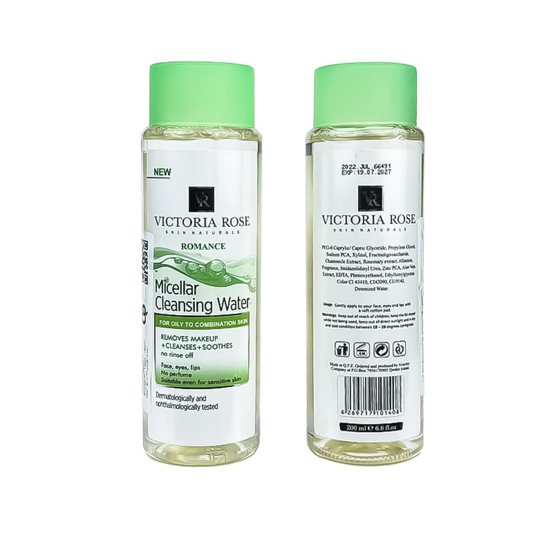 میسلار واتر رومنس پوست چرب ویکتوریا رز 200ml — تصویر ۶