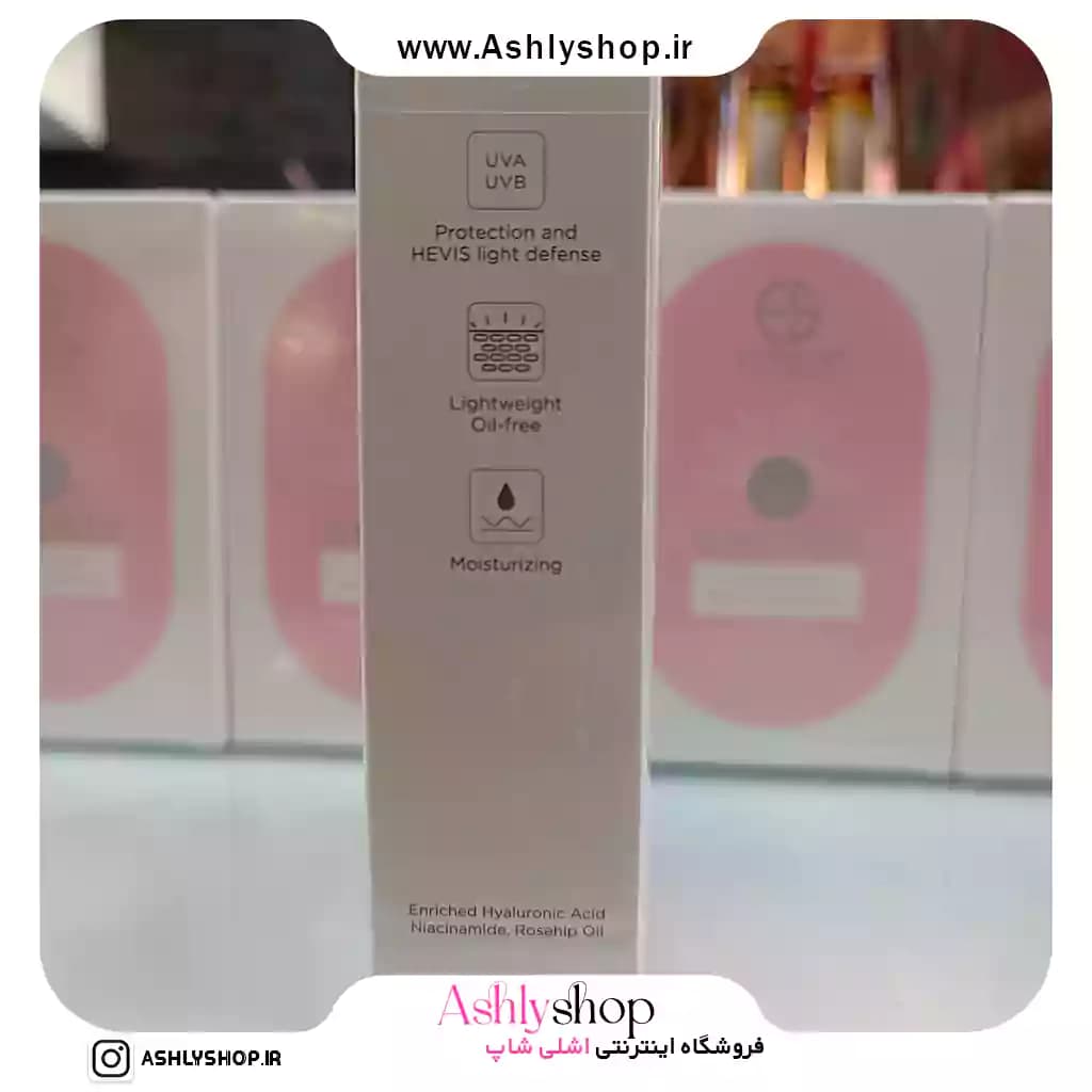 ضدآفتاب استلین صورتی ضدلک SPF50 بیرنگ — تصویر ۱۲