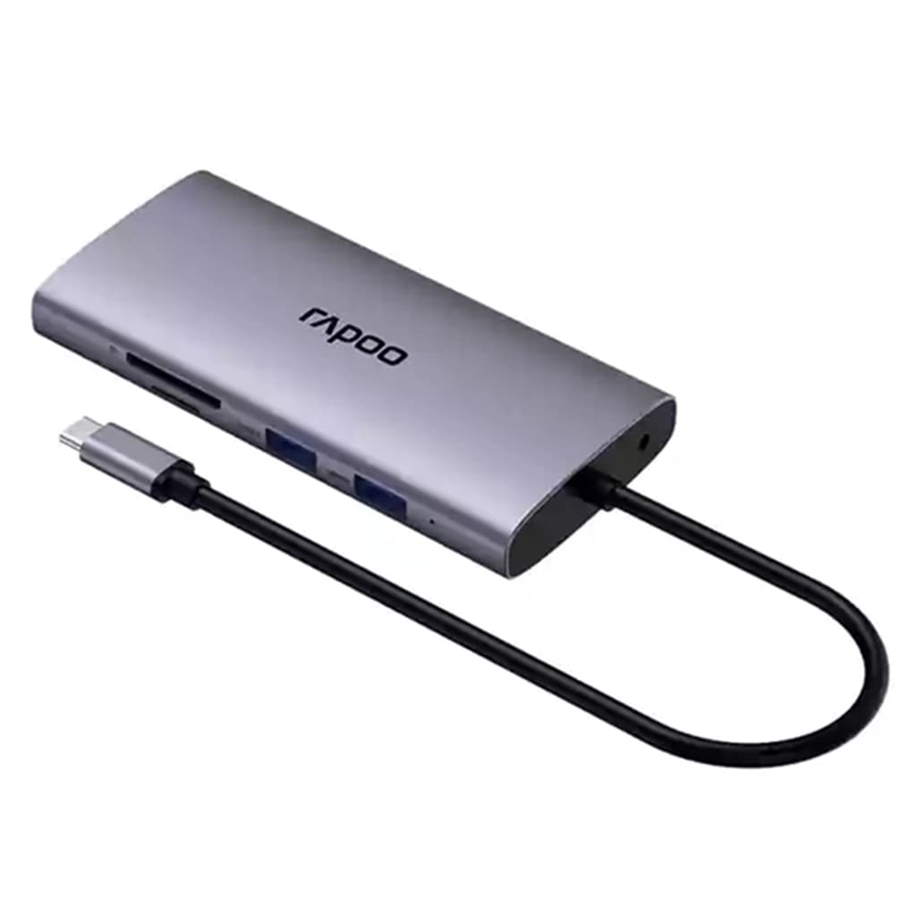هاب 10 پورت TYPE-C رپو مدل RAPOO XD101 | دنیاکامپیوتر — تصویر ۴
