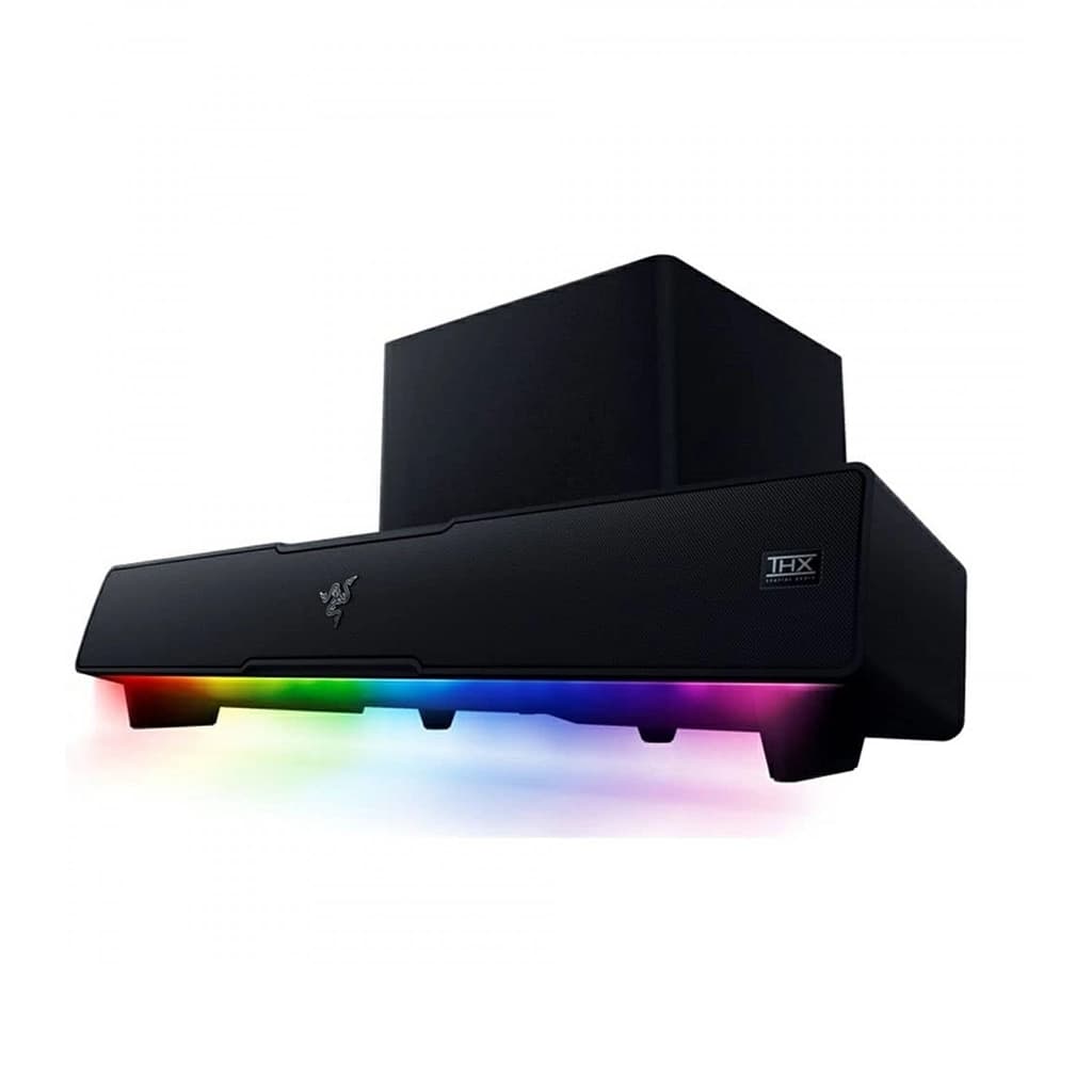 اسپیکر گیمینگ ریزر مدل RAZER LEVIATHAN V2 رنگ مشکی — تصویر ۶