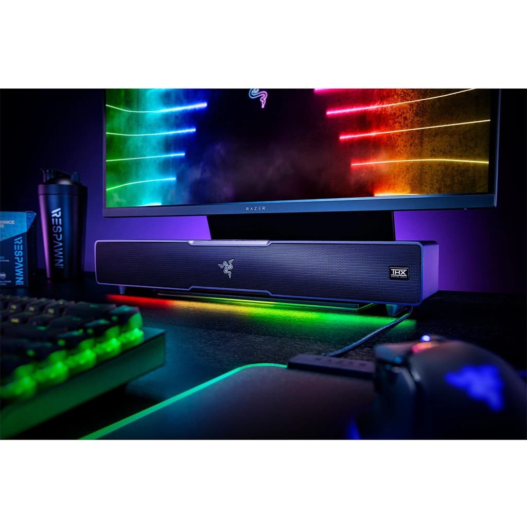 اسپیکر گیمینگ ریزر مدل RAZER LEVIATHAN V2 رنگ مشکی — تصویر ۹