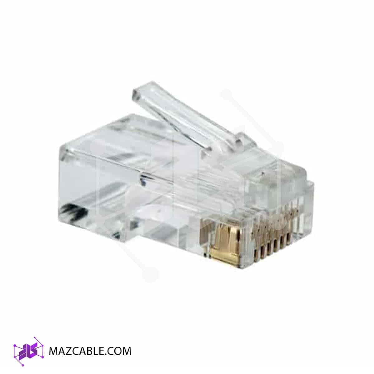 سوکت شبکه AMP cat6 utp بسته 100 عددی