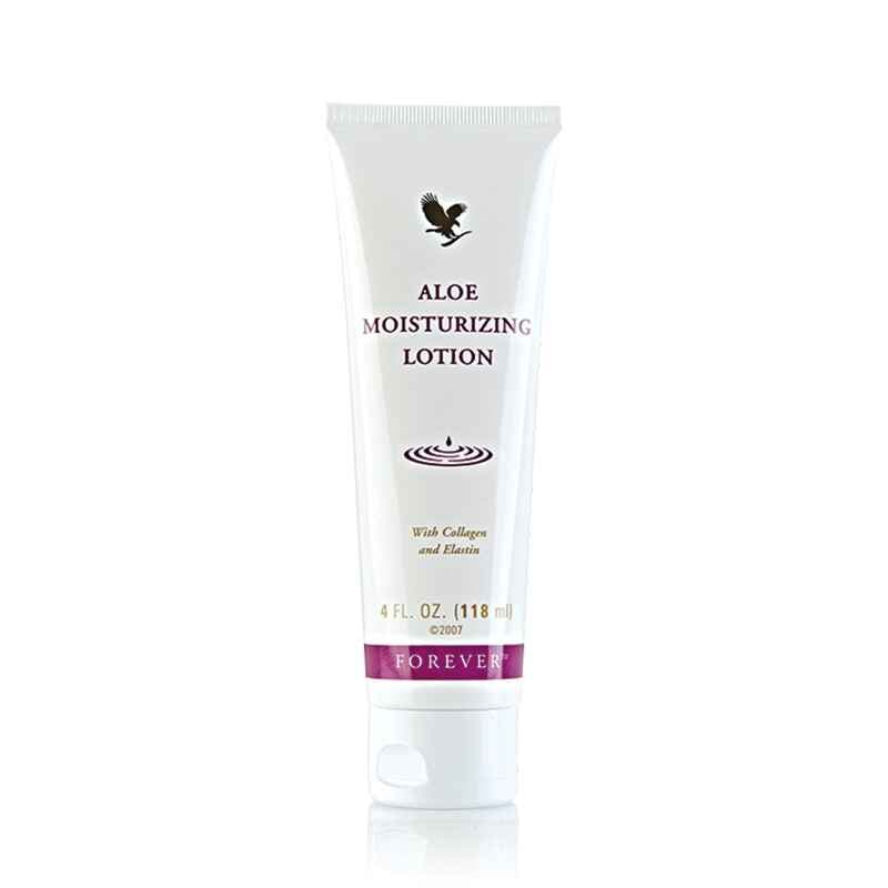 لوسیون مرطوب کننده فوراور لیوینگ مدل موستورایزینگ aloe moisturizing lotion