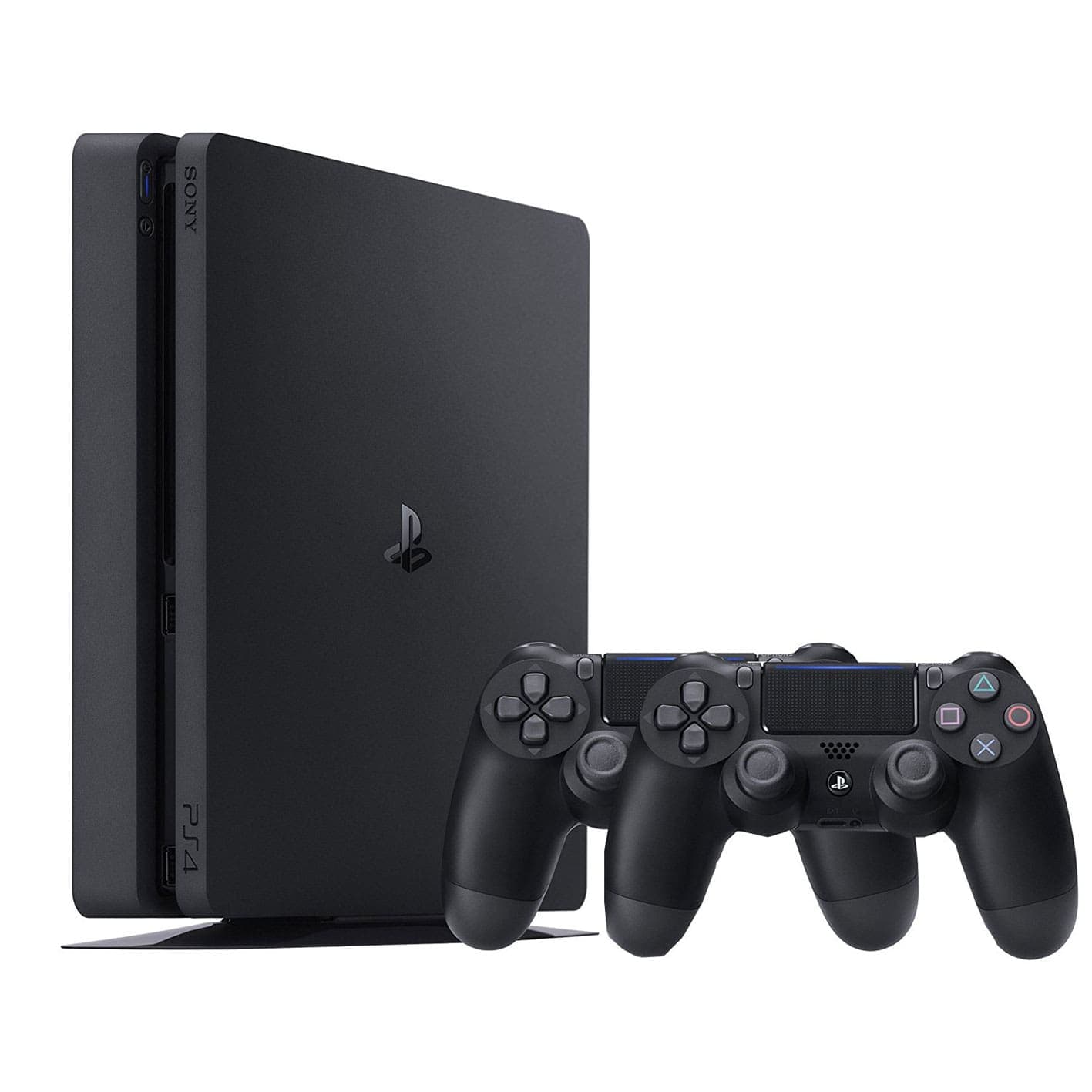 کنسول بازی سونی مدل Playstation 4 Slim ظرفیت 1 ترابایت همراه با دو دسته – همراه با بازی (کپی خور)