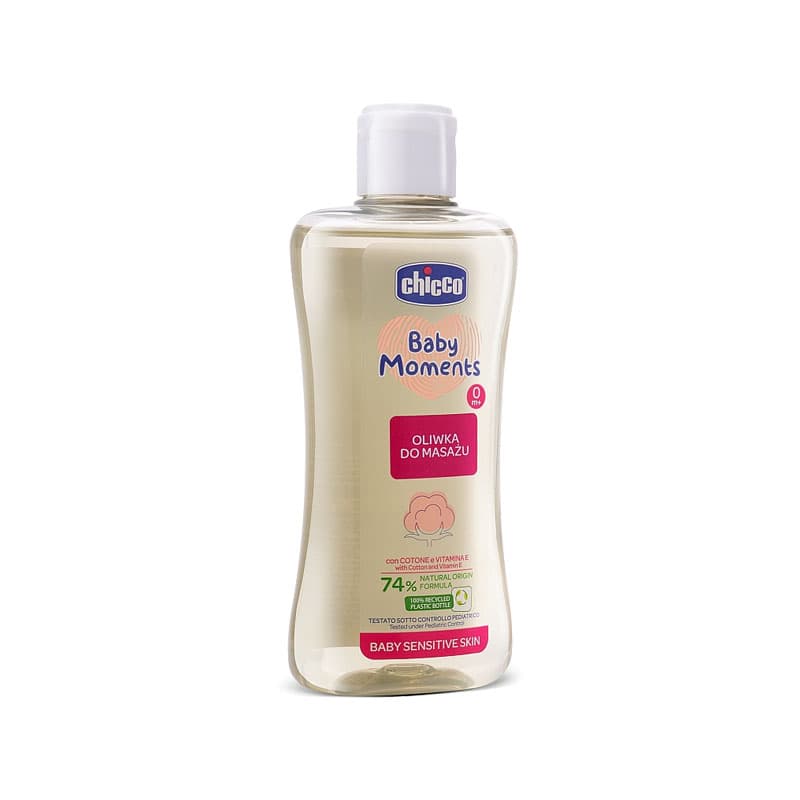 روغن ماساژ کودک چیکو حجم ۲۰۰ میلی لیتر — تصویر ۳