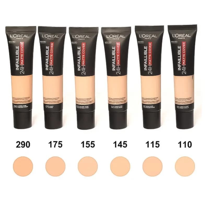 کرم پودر لورال مدل تیوپی 32 ساعته (L’oréal Infallible) 30 ml — تصویر ۳