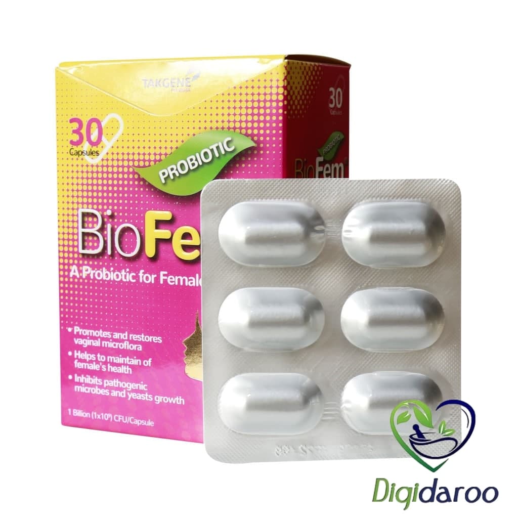 کپسول بایو فم (BioFem) تک ژن فارما 30 عددی — تصویر ۸