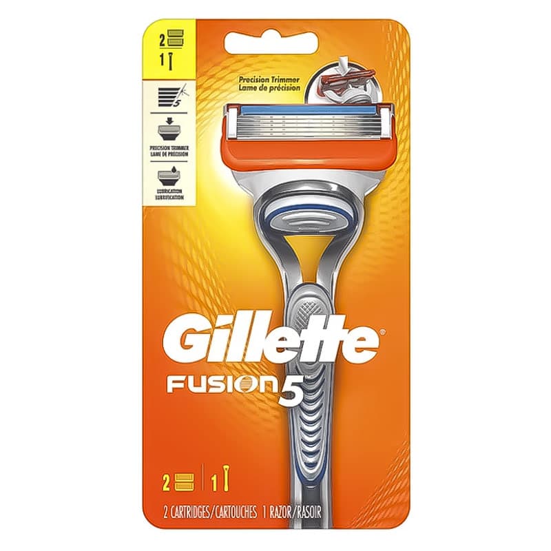 ژیلت خود تراش مدل فیوژن 5 به همراه تیغ یدک