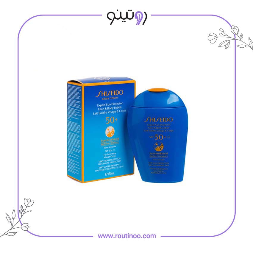ضدافتاب و لوسیون شیسیدو SPF 50 حجم 150 میل