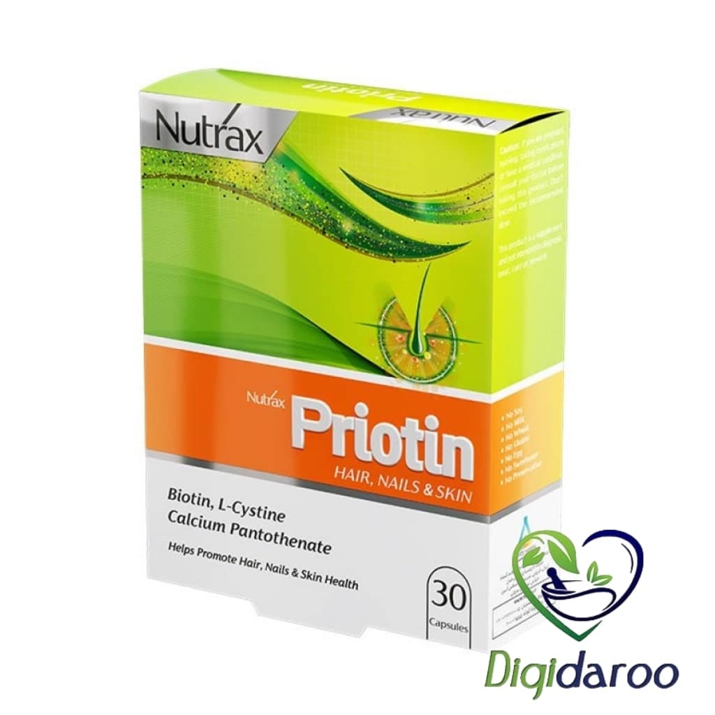 کپسول پریوتین (Priotin) نوتراکس 30 عددی