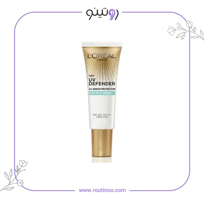 ضد آفتاب مات لورال SPF50 و شاداب کننده 15 میل