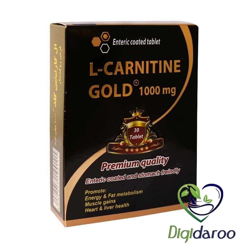 قرص ال کارنیتین گلد 1000 میلی گرم مولتی نرمال 30 عددی — تصویر ۲