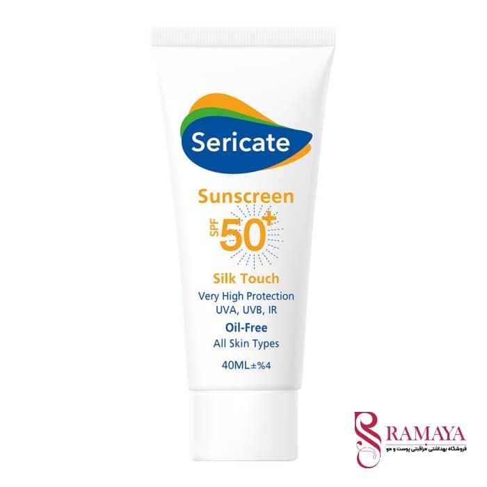 کرم ضد آفتاب SPF50 بی رنگ سیلک تاچ سری کیت — تصویر ۳