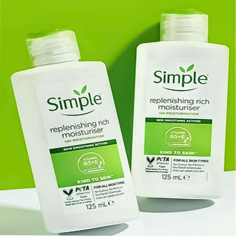 آبرسان سیمپل مدل ریچ مخصوص پوستهای خشک (SIMPLE Rich Moisturiser) — تصویر ۱۰