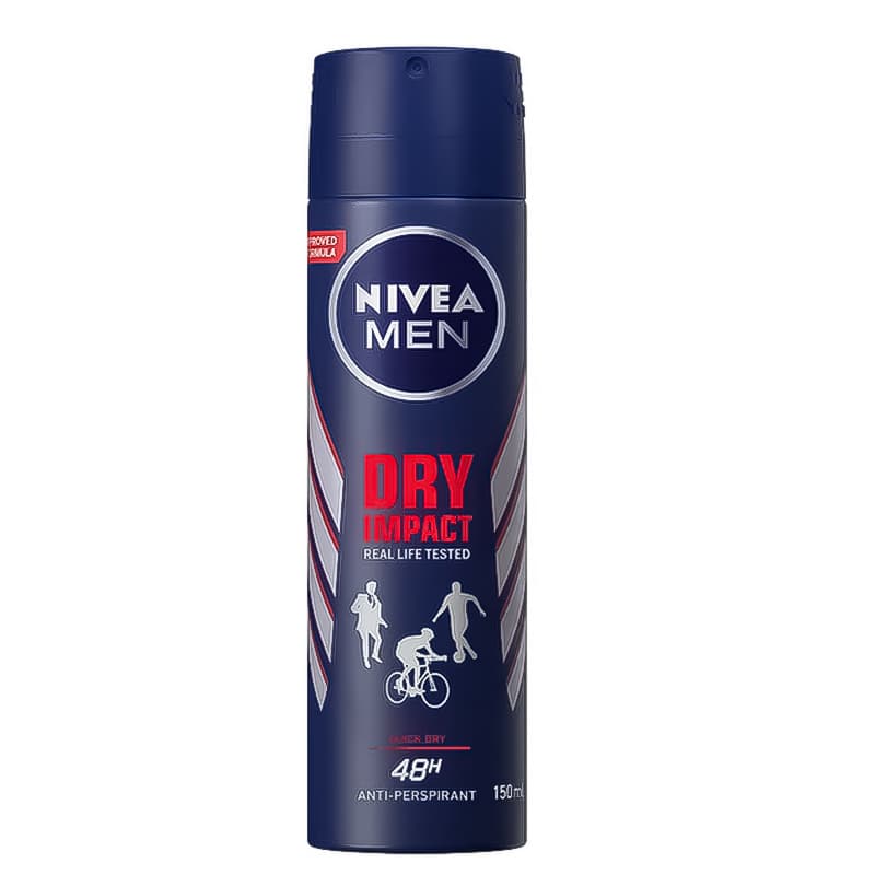 نیوآ اسپری مردانه مدل درای ایمپکت {Dry Impact} 150 ml