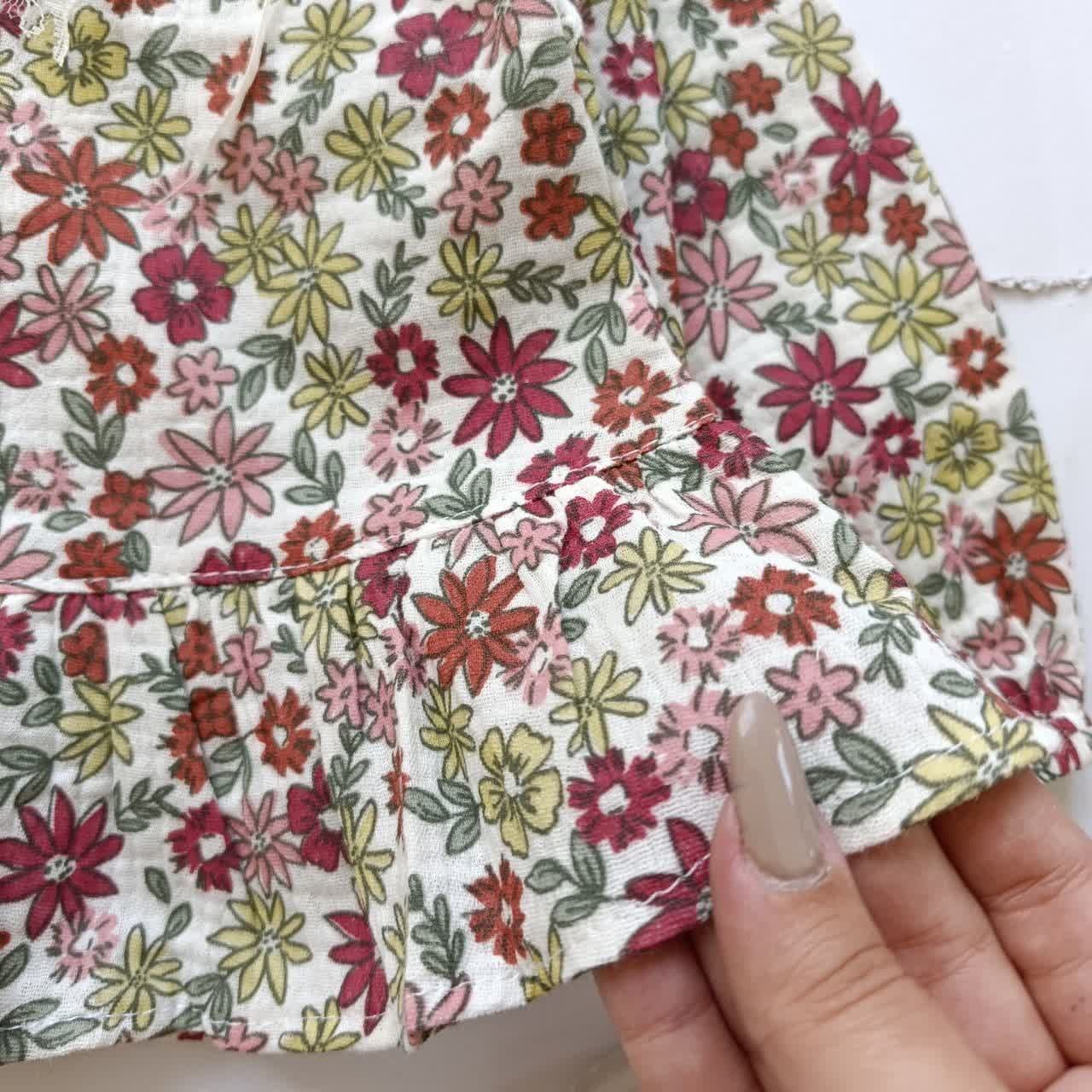بلوز و شلوار نوزادی تا کودک دخترونه مدل سوین کد V6309 — تصویر ۶