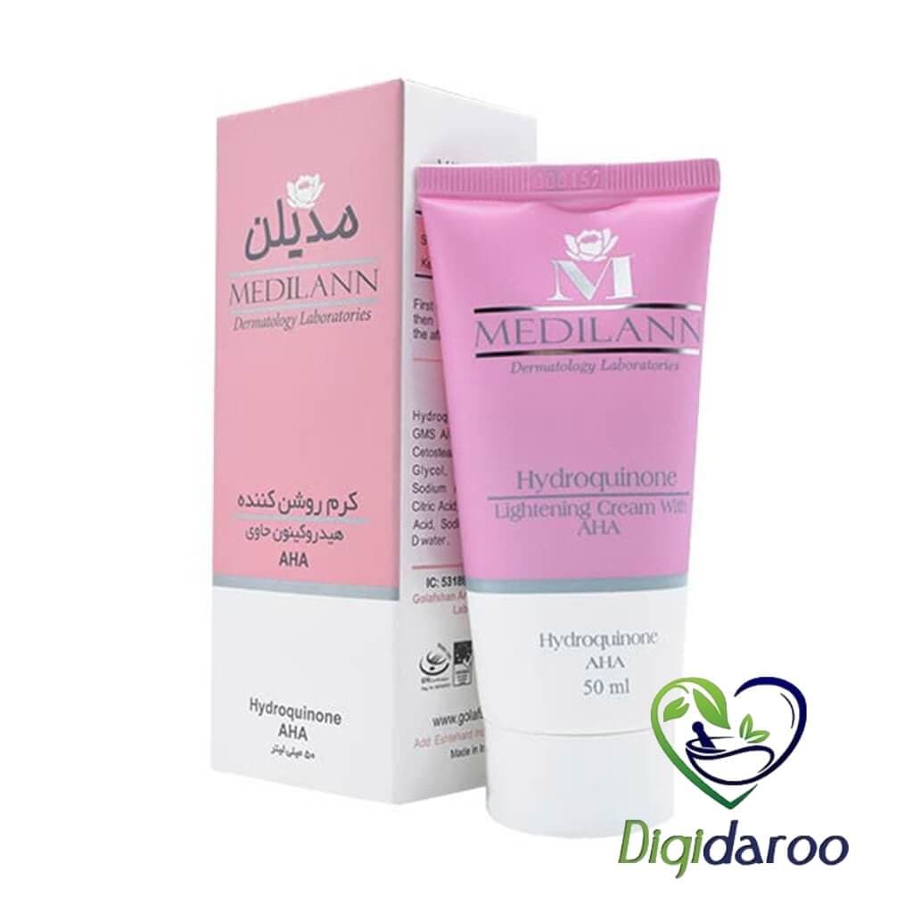 کرم روشن کننده هیدروکینون مدیلن 50 میلی لیتری