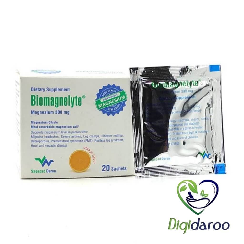 ساشه بیومگنلیت منیزیم سیترات 300 میلی گرمی — تصویر ۵