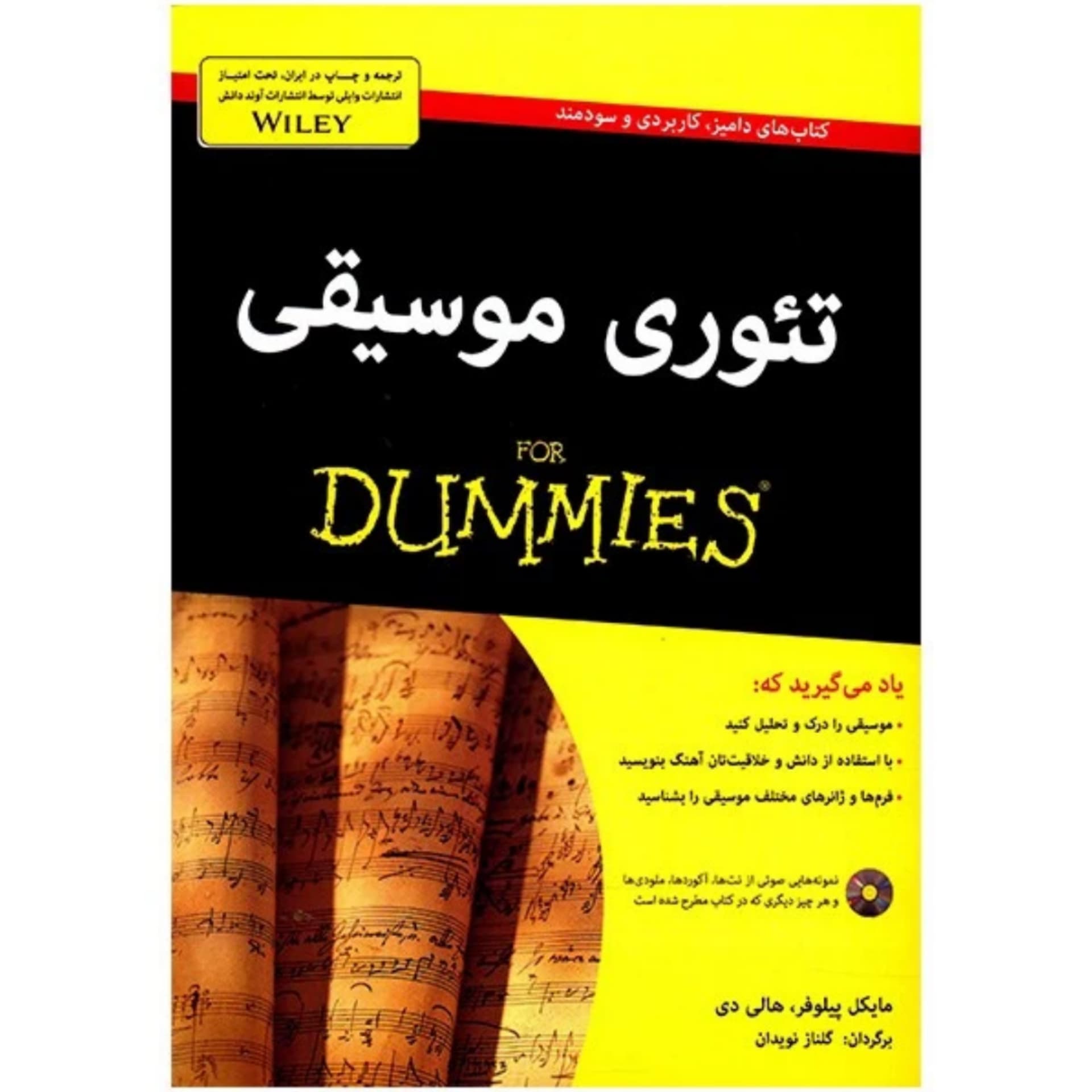 کتاب تئوری موسیقی دامیز اثر مایکل پیلوفر — تصویر ۱۲