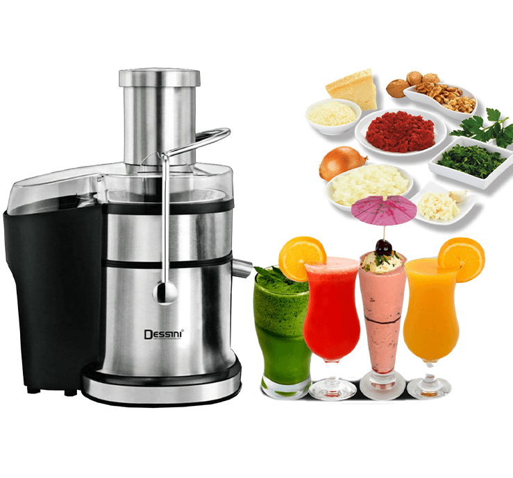 ابمیوه گیری 4 کاره 800 وات دسینی مدل 444 ا Dessini 444 Dessini 4 function juicer 800W — تصویر ۷