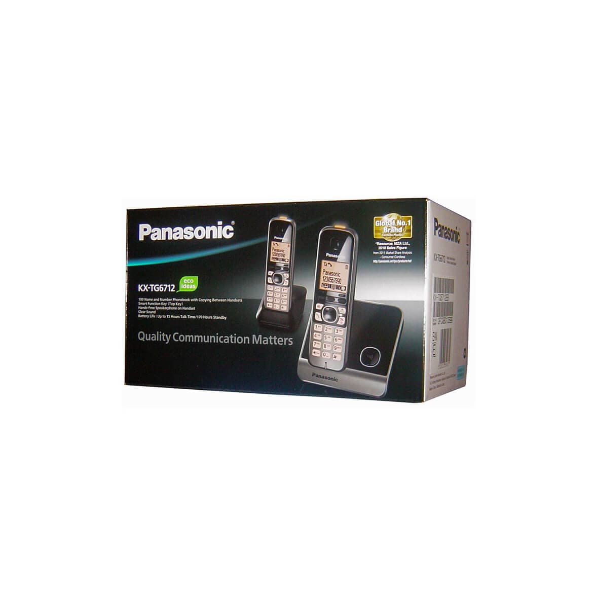 تلفن بي سيم 2گوشی پاناسونيک KX-TG6712 ا Panasonic KX-TG6712 cordless phone — تصویر ۹