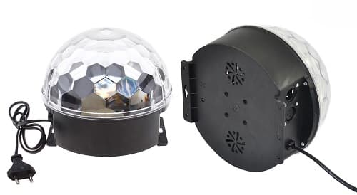دستگاه رقص نور اسپیکر دار نیم کره ا Digital RGB LED. Crystal Majic Bal — تصویر ۱۰