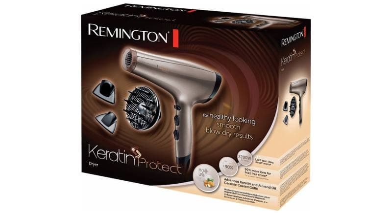 سشوار حرفه ای رمینگتون AC8002 Keratin Protect ا Remington AC8002 Keratin Protect Hair Dryer — تصویر ۴