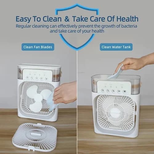پنکه رومیزی مه پاش مدل ORB ا PORTABLE MINI COLD FAN — تصویر ۸