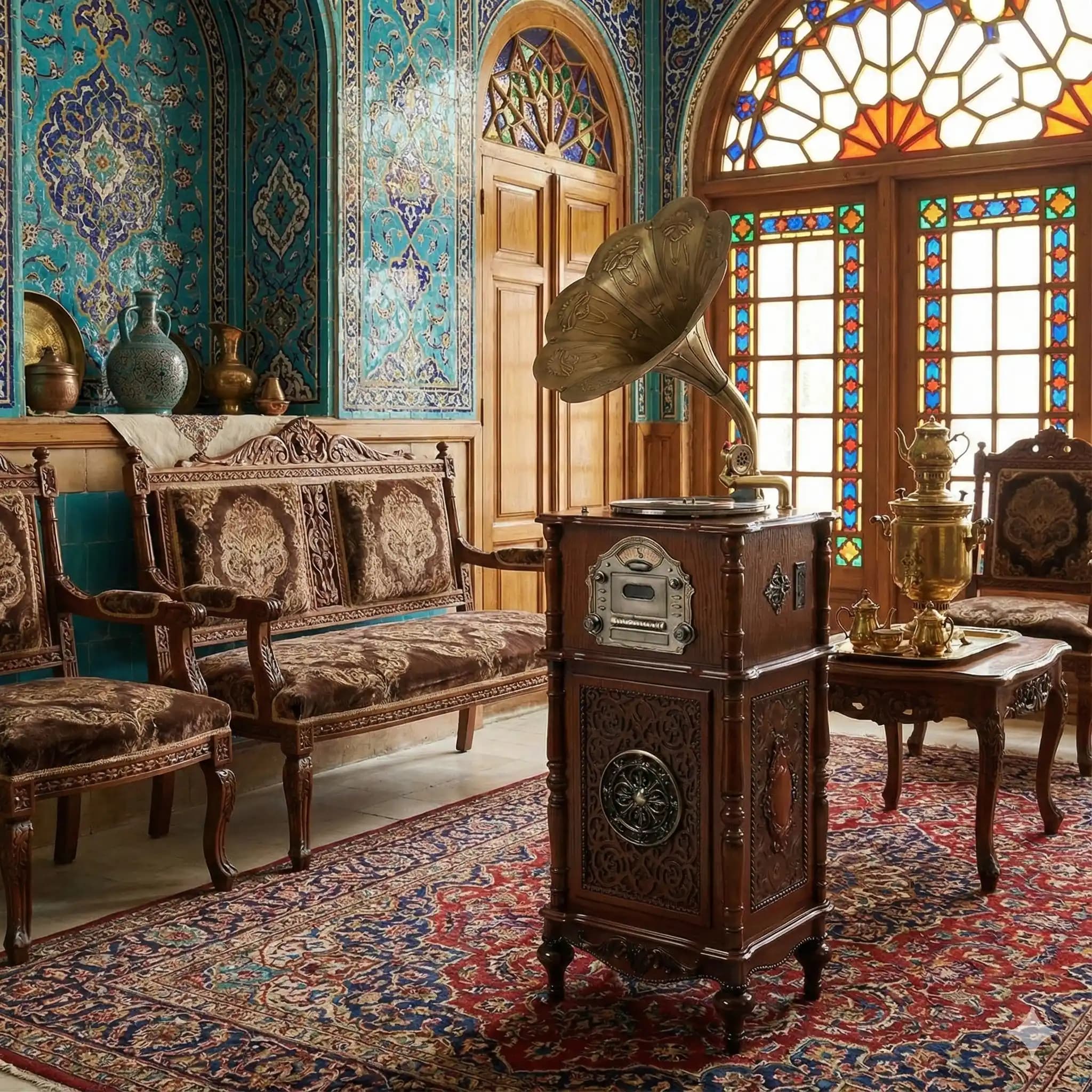 گرامافون والتر 3511 فول پرو (Plus7 Pro) شیپور فلزی — تصویر ۶