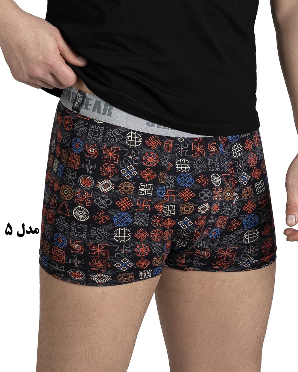 شورت نیم پا طرحدار اوت لت — تصویر ۶