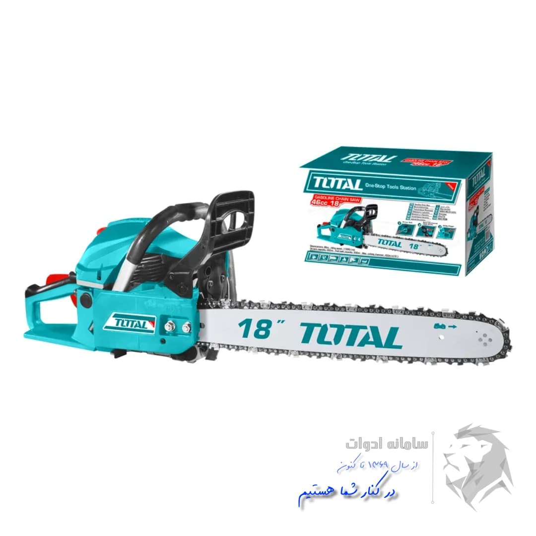 اره زنجیری بنزینی توتال مدل TG5451811 — تصویر ۸