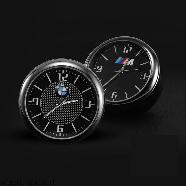 ساعت رو داشبوردی رومیزی بدنه فلزی لوگو BMW — تصویر ۱۰