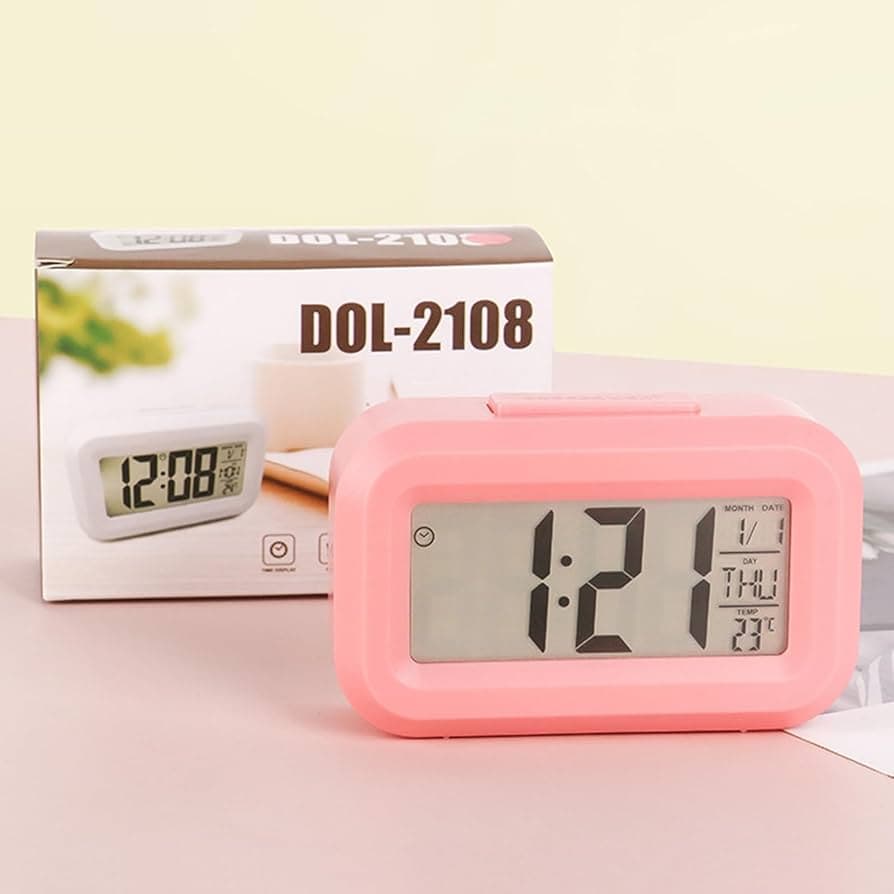 ساعت رومیزی دیجیتال تایمردار مدل DOL-2108 — تصویر ۹