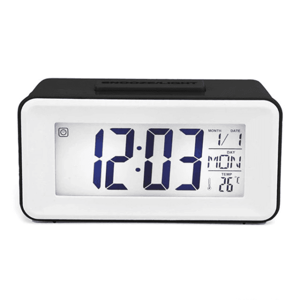 ساعت و دماسنج دیجیتالی تایمردار دارای بک لایت DS-3620 سفید — تصویر ۱۱