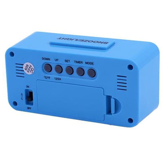 ساعت و دماسنج دیجیتالی تایمردار دارای بک لایت DS-3620 سفید — تصویر ۶