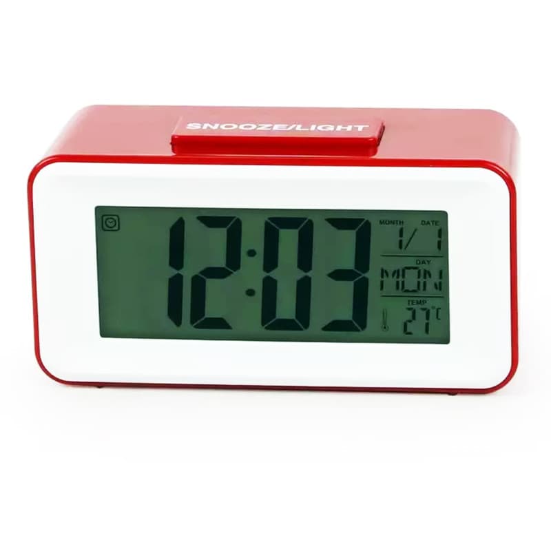 ساعت و دماسنج دیجیتالی تایمردار دارای بک لایت DS-3620 مشکی — تصویر ۹